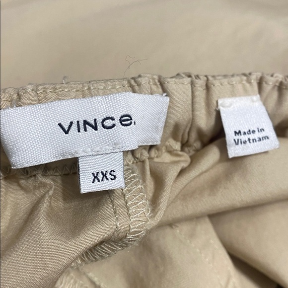 Vince Beige Wide-Leg Pants - Picture 4 of 5